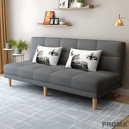[Pre-order] โซฟาเบด PROMA-SF59-02 150 ซม. สีเทาเข้ม_9
